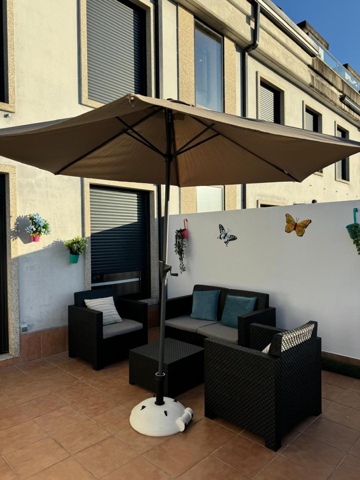 Ferienwohnung O Solpor Meaño Exterior foto